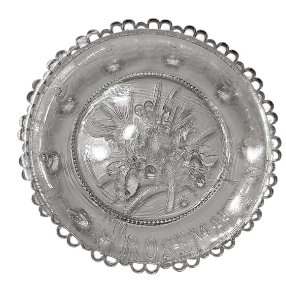 Pairpoint Cup Plate Rosemary "In Praise of Herbs" Thorton W. Burgess Collectible - Picture 1 of 1